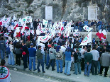 Demonstration against Syrians